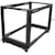 StarTech.com 12U 19-tums öppet serverrack - 4 stolpar justerbart