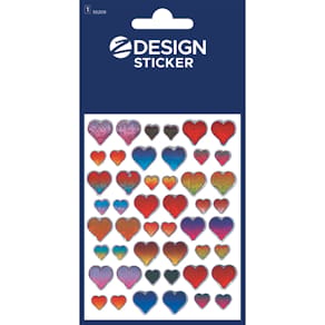 Sticker Avery Zweckform Creative 3D-Herzen