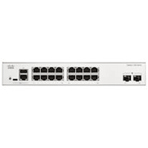 Cisco Catalyst 1300-16T-2G - Switch - L3 - Administrerad - 16 x