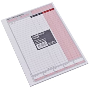 Bokföringsorder A4 50 blad