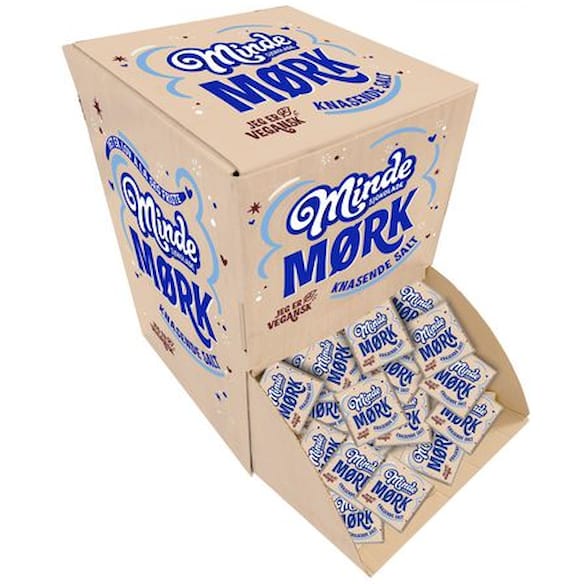 Sjokolade MINDE Mørk salt 5g (500)