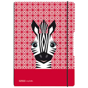 Notizheft Herlitz my.book, A6, 40 Blatt, Cute Animals Zebra