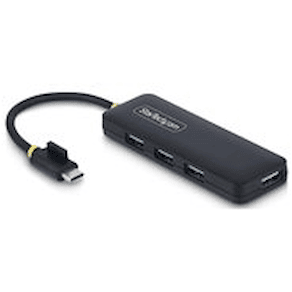 StarTech.com 4-Port USB-C Hub, 5Gbps, USB-C to 4x USB-A, Bus