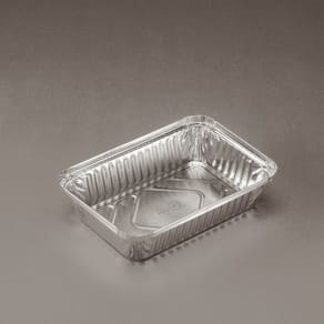 Aluminiumform, 890ml, 207x141mm, 1000/fp