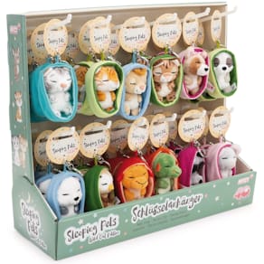 Schlüsselanhänger NICI Sleeping Pets, 8 cm