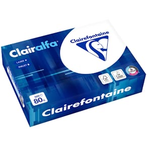Kopierpapier Clairefontaine Clairalfa A5 80 g/m² weiß 500 Blatt