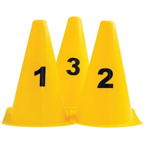 Numrerade koner 10st