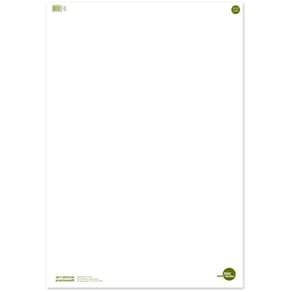 Flipchartblock STAUFEN GREEN blanko, 20 Blatt, 80 g/m², REC