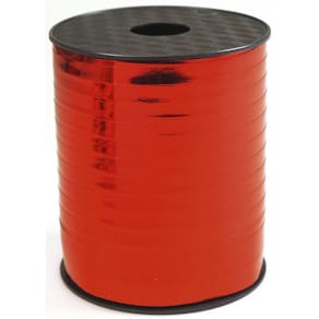 Gavebånd 250mx10mm metallic rød