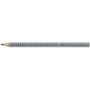 Bleistift Faber-Castell Jumbo Grip, HB, silber