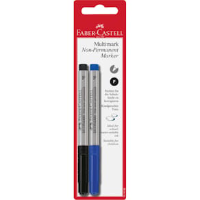 Overheadstifte Faber-Castell Multimark, 2 St., sortiert