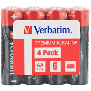 Alkaline Batteries AA 4-Pack Wrap