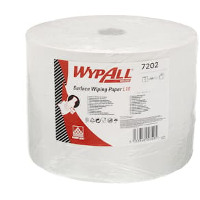 Torkrulle WYPALL L10 1-lag ark 1000/rl