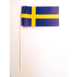 Svenska flaggan på pinne 50/fp
