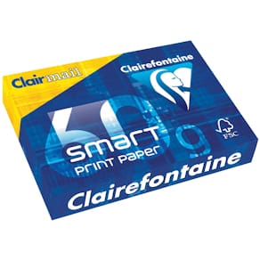 Printpapier Clairefontaine Smart Printing, A4, 60 g, pak van 500