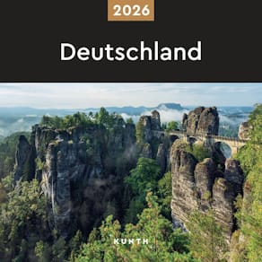 Bildkalender KUNTH Deutschland 2026, 30 x 30 cm, Spiralbindung