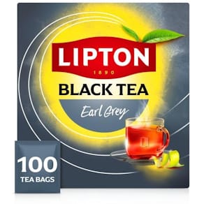 Thee Lipton Feel Good Selection, Earl Grey, doos van 100 zakjes