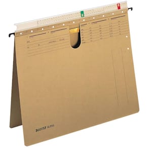 Hängehefter Leitz Alpha, naturbraun, A4
