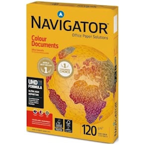 Kopierpapier Navigator Color Documents, A5, 500 Blatt, weiß