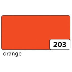 Plakatkarton Folia, 48x68 cm, orange, 380 g/m²