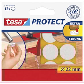 Klæbetape tesa hvid, 12 ruller