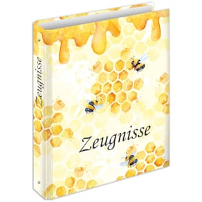 Zeugnisringbuch RNK Honey, A4