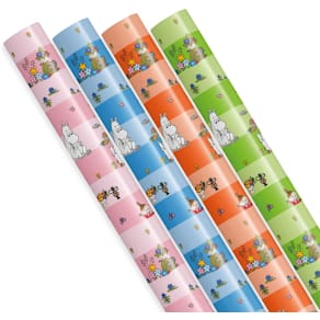 Presentpapper Moomin 70cmx4m