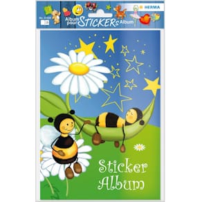 Stickeralbum HERMA Bienenwiese, A5, 10 Seiten, sortiert