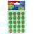 Etiketten Apli rond in etui, 19 mm, groen, 100 stuks