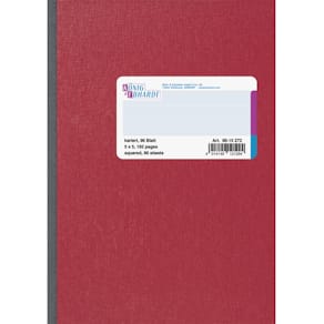 Kladde KÖNIG & EBHARDT, A5, 96 Blatt, kariert