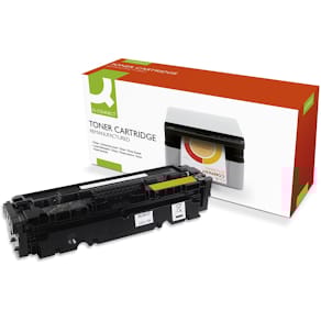 Toner Q-CONNECT, geel, 2300 pagina's, voor HP, OEM CF412A