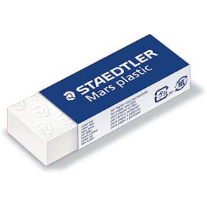 Viskelæder STAEDTLER Mars plastic 526 50, 23×65×12 mm, 20 stk