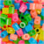 Pärlor Nabbi mix neon 20000/fp