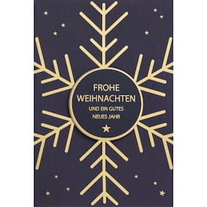 Weihnachtskarten D.T., mit Applikation