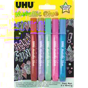 Metallic-Kleber UHU Metallic Glue, 5 St., 10 ml