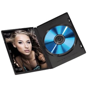 CD/DVD-Fodral HAMA 5/fp svart