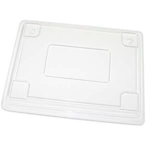 Låg til sushi-bakke RPET, klar 241x175x28 mm, 300 stk