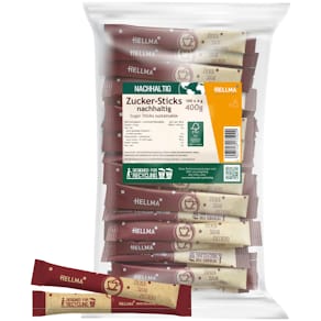 Zucker-Sticks Hellma, 100 x 4 g