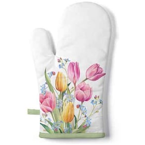 Ofenhandschuh AMBIENTE Tulpis, 18x30cm