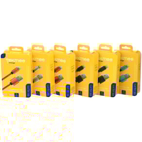 Ladekabel TK Lightning, Nylon, 1 m, sortiert