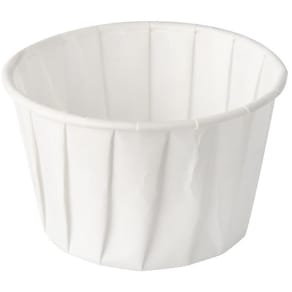 Dressingbägare 60ml vit 250/fp