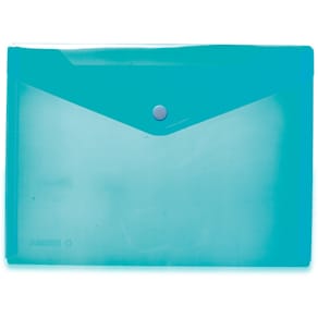 Brieftasche HERMA PP, A5, transparent, hellblau