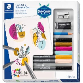 Lettering-Set STAEDTLER Brush 371, 10-teilig