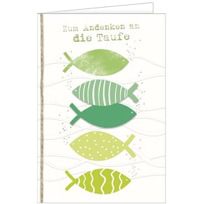 Taufkarte Noname Patenkind, 11,5x17 cm, inkl. Umschlag