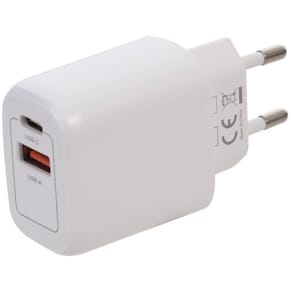 Ladekabel TEKMEE, USB‑C‑Stecker, weiß