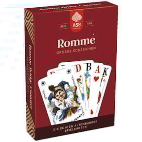 Spielkarten ASS Rommé Senioren, FSC, französisches Bild