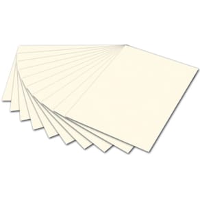 Tonpapier Folia A4, perlweiß, 130 g/m², 100 Blatt