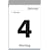 Tagesabreißkalender Zettler Typ 304, 6,6 x 9,9 cm