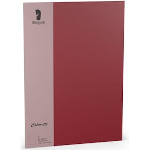 Briefbogen Coloretti, A4, 5 St., rosso