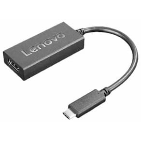 Adapterkabel Lenovo USB-C auf HDMI 2.0, 24 cm, schwarz